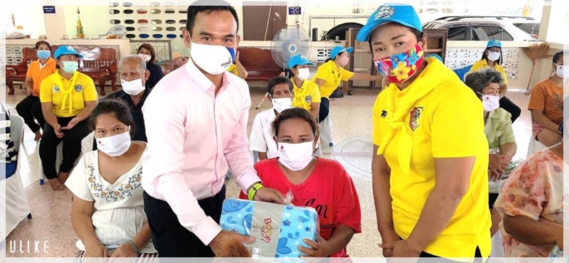 ﻿สำนักงานบังคับคดีจังหวัดสุราษฎร์ธานี สาขาเวียงสระ ร่วมบริจาคเครื่องอุปโภค บริโภค ในโครงการ 